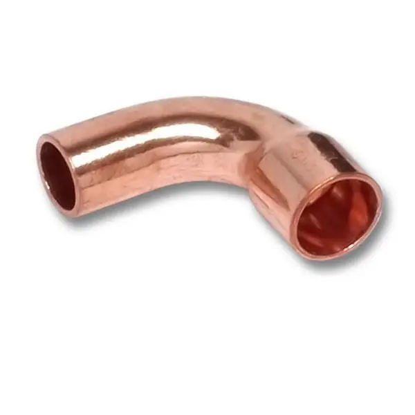 Alacsony ár Réz forraszidom 90° ív 89mm KB