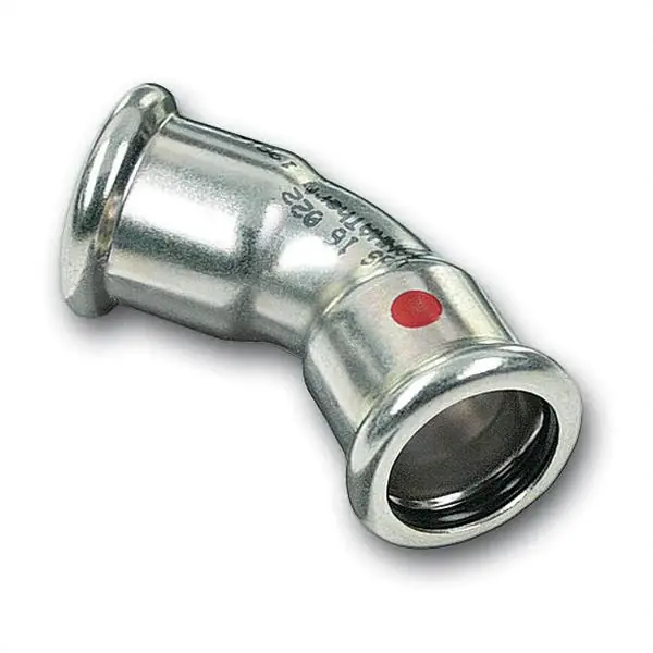 Csak ma SANHA-THERM szénacél 45° ív 54mm BB