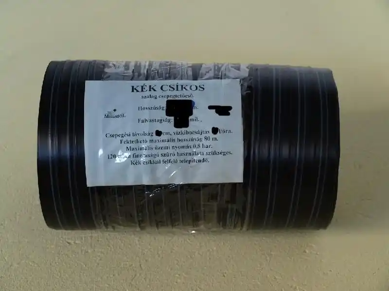 iTape kékcsíkos csepegtető szalag - 6mil-20cm osztással 200m tekercsben Prémium