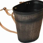 Végkiárusítás Fahatású puttony 10L (300x215x300)