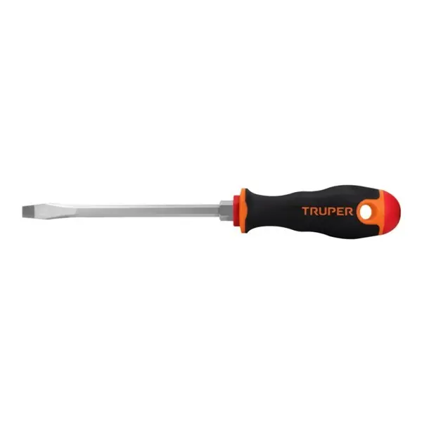 Expressz szállítás TRUPER DR-5/16X6B Lapos csavarhúzó ComfortGrip markolattal, mágneses (14006)