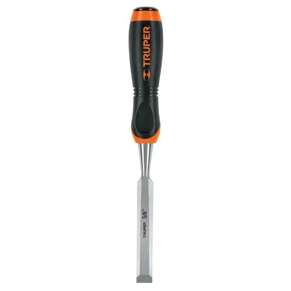 Prémium TRUPER FT-5/8 Üthető fa véső Comfort Grip markolattal, 16 mm (14624)