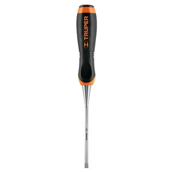TRUPER FT-1/4 Üthető fa véső Comfort Grip markolattal, 6,3 mm (14615) Árcsökkenés