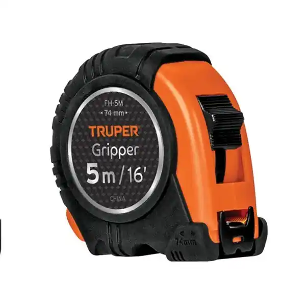 TRUPER FH-5M Gumírozott mérőszalag, 5 m / 16 ft (14578) Korlátozott ajánlat
