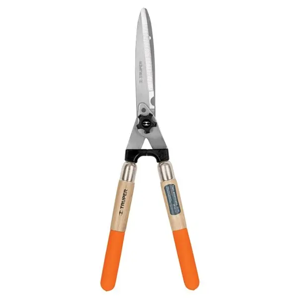 Bestseller TRUPER TE-19S Sövénynyíró olló fogazott pengével fa markolattal, 58 cm (18389)