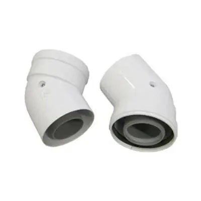 Ariston PPS/ALU 60/100 könyök 45° (2db) (3318076) Különleges ajánlat