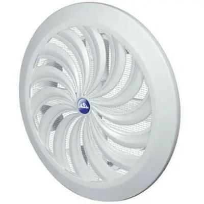 Awenta T95 kerek, fali rács 100 mm csonkkal + rovarháló, zsalu Outlet