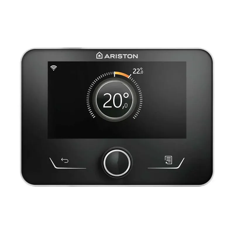 Azonnal elérhető Ariston Sensys HD színes HD kijelzős Sensys, Bus rendszerű vezetékes szobatermosztát, fekete ( 3319468 )