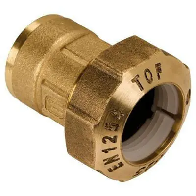 KPE csatlakozó réz BM 40-5/4" Árengedmény