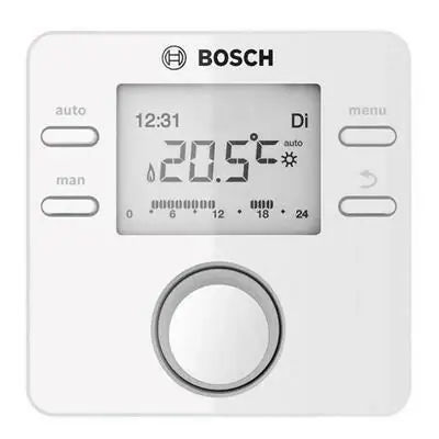Ne maradj le Bosch CR100 programozható helyiség szabályzó, távvezérlő (7738111059)