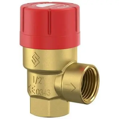 Biztonságos fizetés Flamco biztonsági szelep Prescor 1/2" -1/2" 3 bar (27665)
