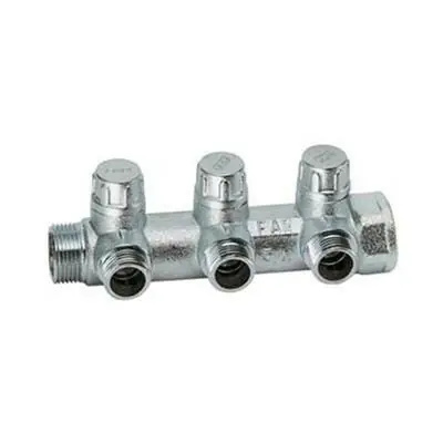 Különleges ajánlat FAR OSZTÓ +SZELEP 1"-3/4" 3 KÖR Visszat. (3870-134)