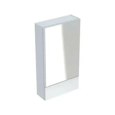 Exkluzív ajánlat Geberit Selnova tükrös szekrény, 41,8x85x17,6cm magasfényű fehér (500.155.01.1)