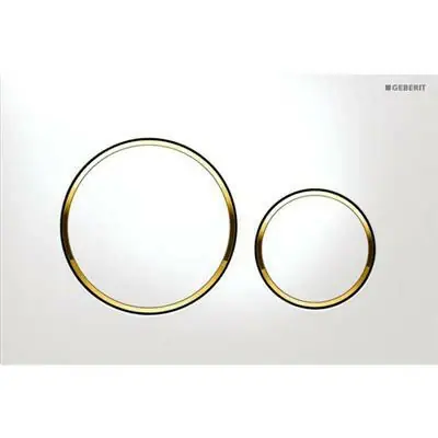 Geberit Sigma20 nyomólap fehér/aranyozott/fehér (G115.882.KK.1) Vedd meg online