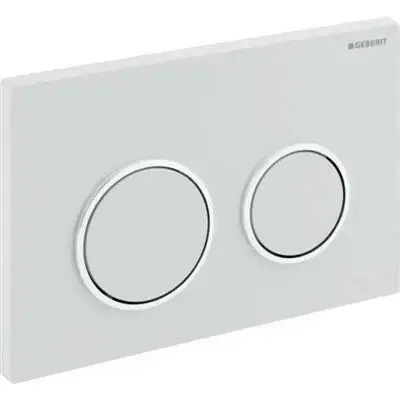 Újdonság Geberit Omega20 nyomólap fényes króm/matt króm/fényes króm (115.085.KH.1)