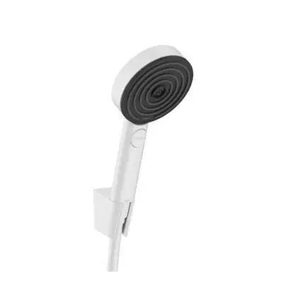 Biztonságos fizetés Hansgrohe Pulsify Select Zuhanytartó szett 105, 3 jet, RelAXORation, 125 cm zuhanytömlő, matt fehér ( 24302700 )