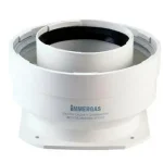 Biztonságos vásárlás Immergas 80/125 PPS/ALU indító idom - karimás (3.022990)