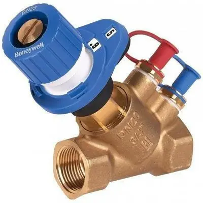 Honeywell beszabályozó szelep SafeCon™ mérőcsonkkal, visszatérő vezetékbe 1 1/4 bm PN16 2...130°C (V5032Y0032B) Különleges ajánlat