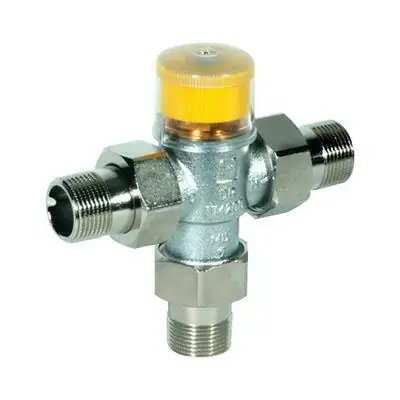 Honeywell termosztatikus keverőszelep, napkollektor rendszerekhez 3/4" PN10 max 110°C kvs=1,6 (TM200SOLAR-3-4E) Outlet