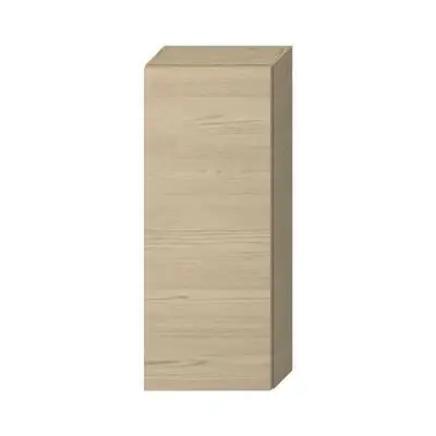 Azonnal elérhető Jika Mio-N közepesen mély szekrény, 1 ajtós, balos/jobbos, 2 üvegpolccal, kőris, 81x15,5x32 cm ( H43J7141303421 )