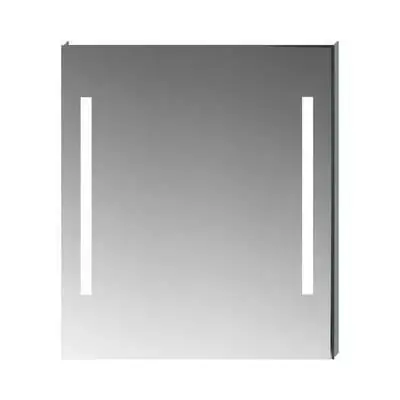 Vedd meg online Jika Clear tükör led világítással, kapcsoló nélkül, 100x81 cm (H4557651731441)