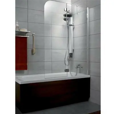 Radaway Torrenta PND 121 J kádparaván átlátszó üveg, jobbos 201203-101NR Szezonális akció