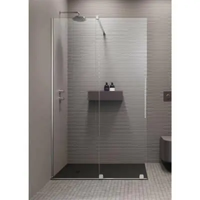 Radaway Furo Walk-in 110 B zuhanyfal, átlátszó, balos ( 10106588-01-01L ) Biztonságos fizetés