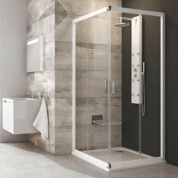 Ravak BLRV2-80 zuhanykabin szatén + transparent ( 1LV40U00Z1 ) Kedvezményes ár
