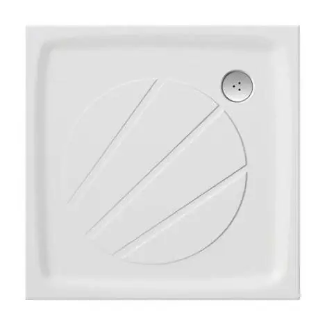 Ravak Perseus Pro zuhanytálca 90x90 fehér ( XA037701010 ) Expressz szállítás
