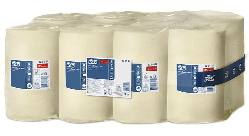 Vásárlói kedvenc Tork Mini kéztörlőpapír tekercses sárga M1 (120144)