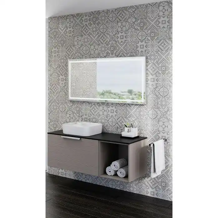 Tboss Floating Mirror Aura 140x60 laptükör, led, érintőkapcsoló, páramentesítő Vedd meg most