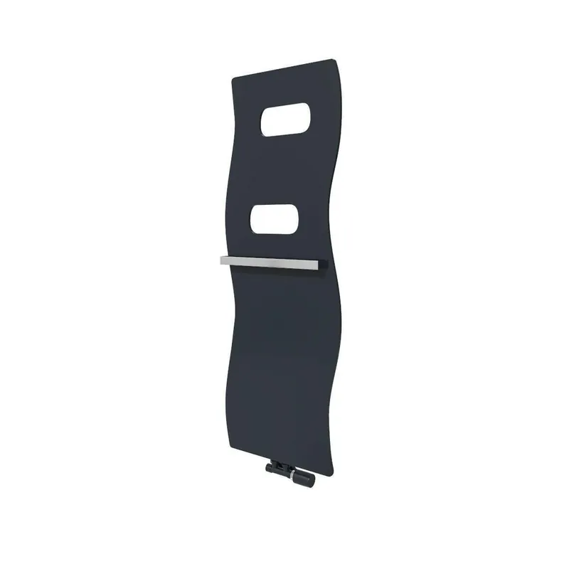 Vogel&Noot Figuresse Impulse 500x1390 matt antracitszürke törölközőszárítós radiátor (FLVA013905000N0S0022) Szuper akció