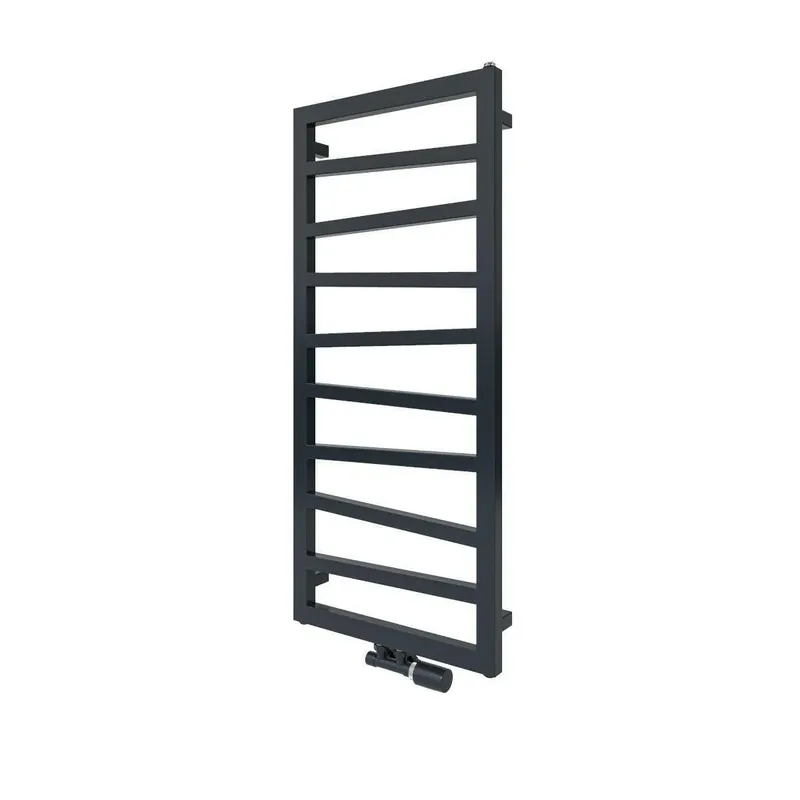 Újdonság Vogel&Noot Figuresse Squasy 500x1120 matt antracitszürke törölközőszárítós radiátor (FHUA011205000N0S0022)