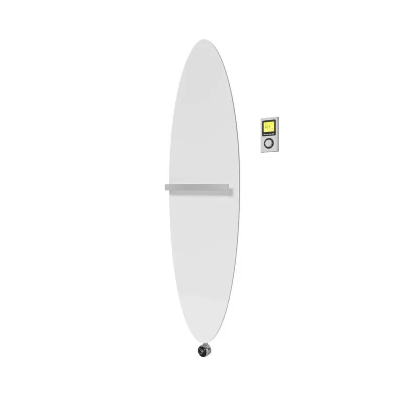 Vogel&Noot Figuresse Ellipse Electric 490x1790 matt mélyfekete törölközőszárítós radiátor (FLUM017904900N0S0029) Legjobb ár