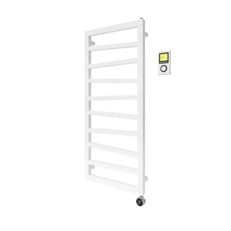 Vogel&Noot Figuresse Squasy Electric 500x1120 matt mélyfekete törölközőszárítós radiátor (FHUM011205000N0S0029) Outlet