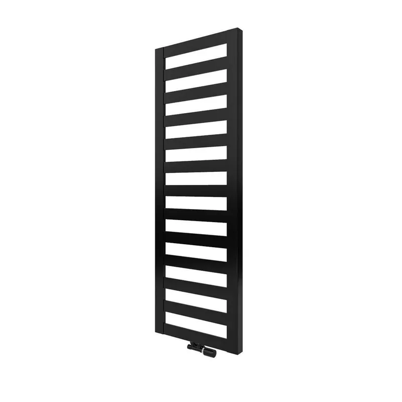 Szuper akció Vogel&Noot Figuresse Rasp 606x1510 matt mélyfekete törölközőszárítós radiátor (FLTA015106000N0S0029)