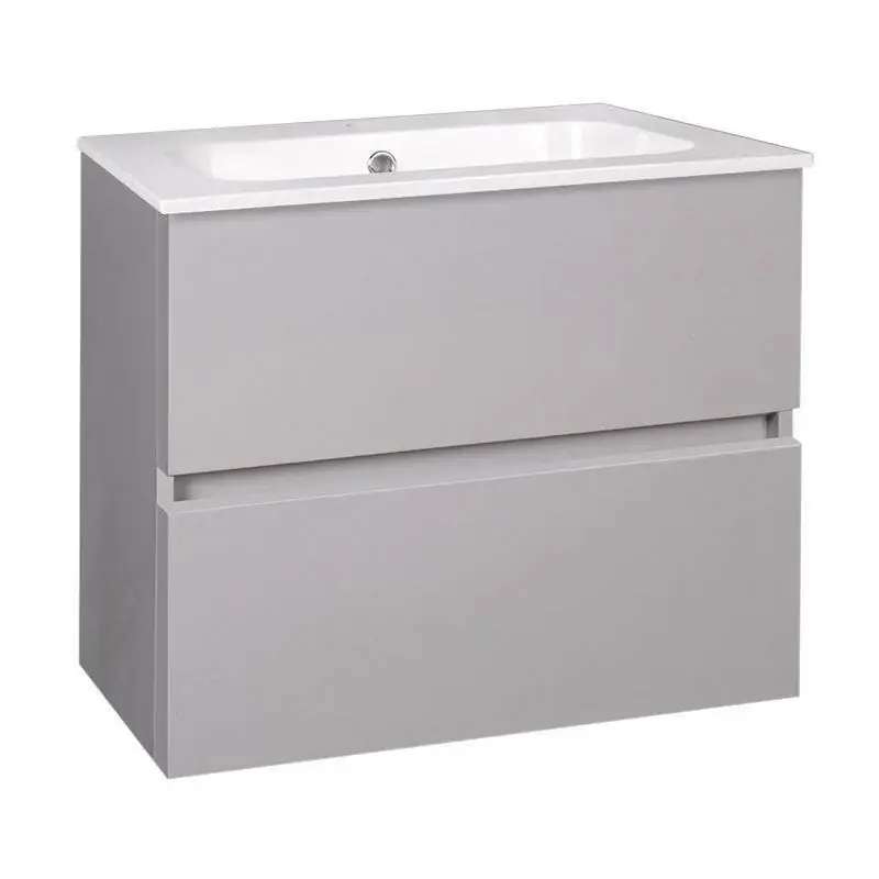 Szuper ajánlat Wellis Elois Grey 60 2 fiókos mosdószekrény, 59x45x55 cm (WB00267)