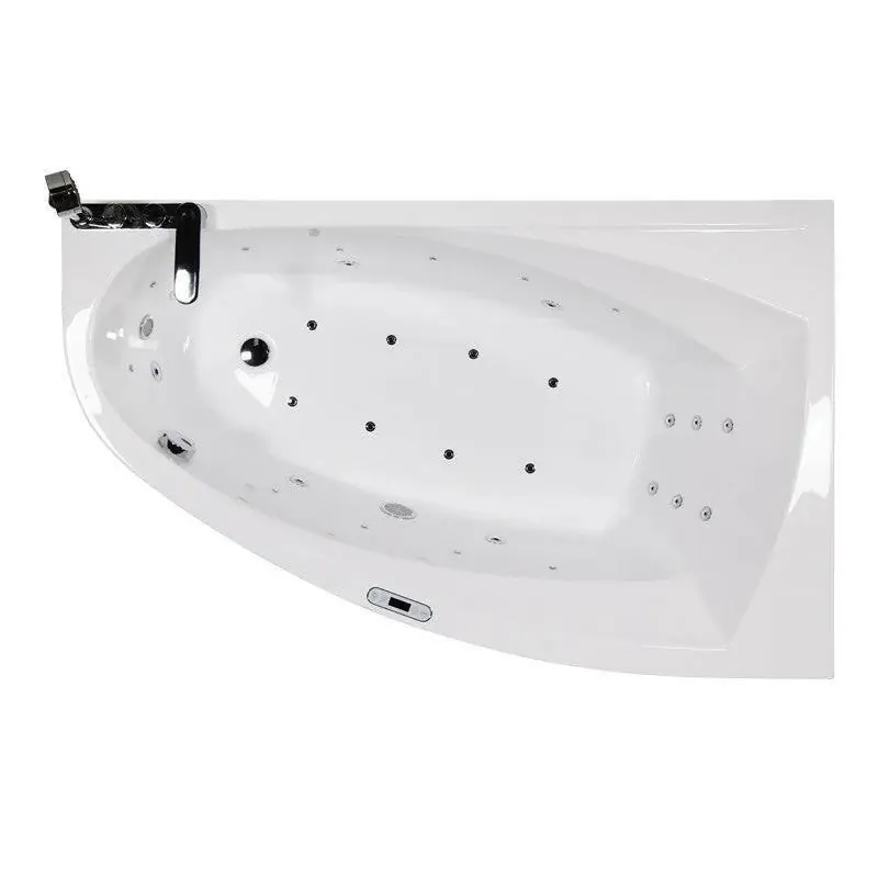 Kedvezményes ár Wellis Matana E-Drive™ 160, hidromasszázs kád, csaptelep nélkül, JOBBOS, 160x100x60 cm (WK00172-1)