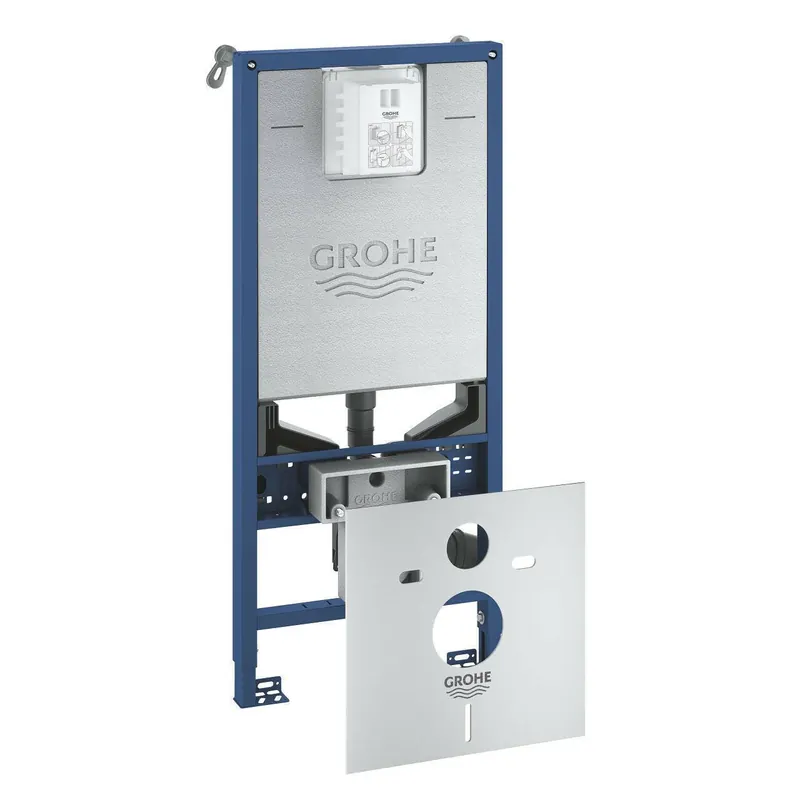Szuper akció Grohe Rapid SLX 3-az-1-ben WC szett, WC-tartály rögzítőkészlettel és zajcsökkecstővel, Grohe mellénnyel (39598000)