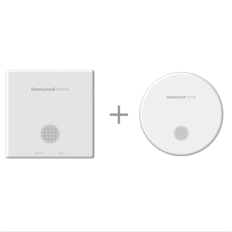 Gyors szállítás Honeywell Biztonságos Otthon Basic csomag - szén-monoxid jelző (R200C-2) + füstérzékelő (R200S-2) (R200BASICPACK)