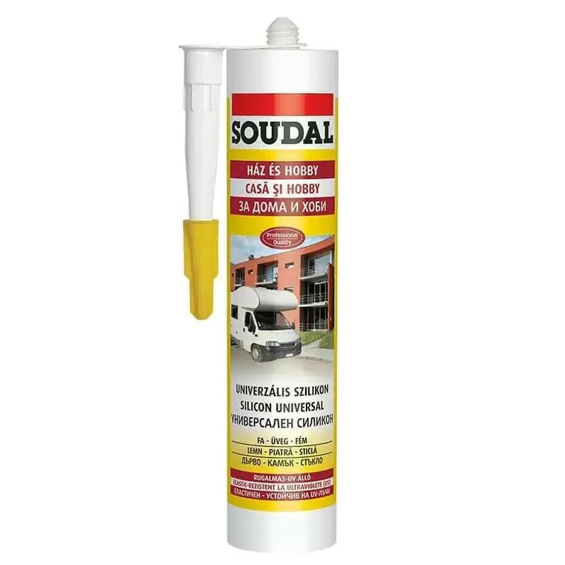 Prémium Soudal univerzális szilikon fehér 280 ml (103234)