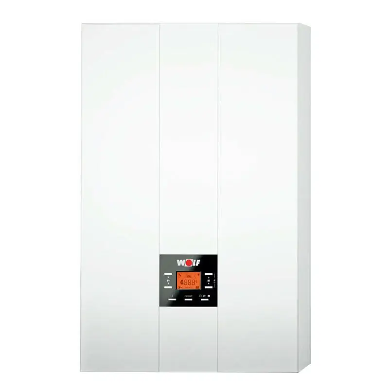 Vásárlói kedvenc Wolf FGB-K-28 átfolyós kombi kazán, 25kW fűtő/28kW HMV üzem, energiatakarékos folyamatos szabályozású (8614835A)