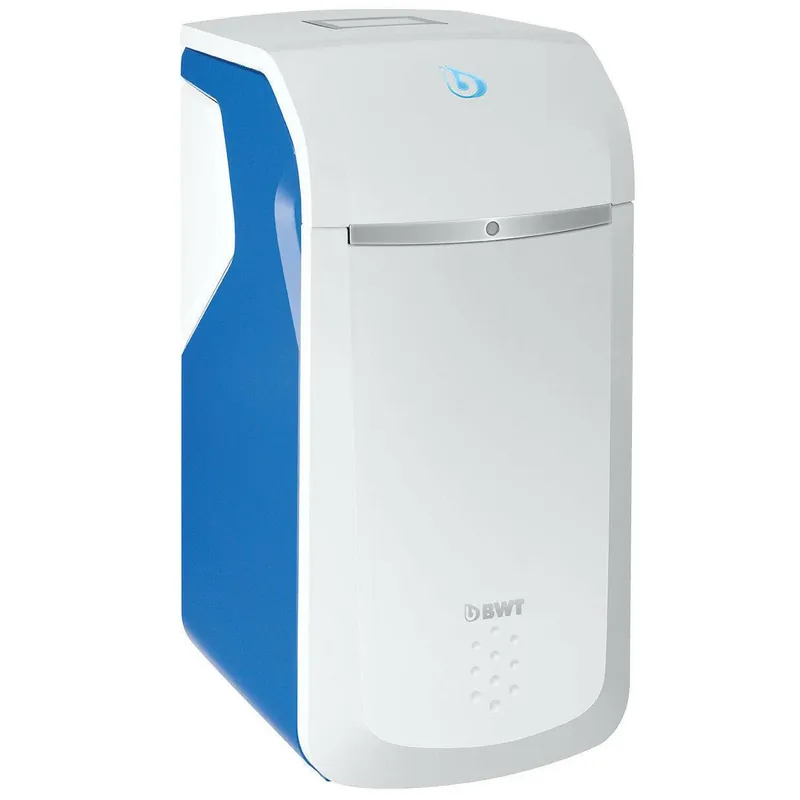 Alacsony ár BWT Perla Seta vízlágyító ikeroszlopos, smart, vízszivárgás elleni védelem, 50 l/perc