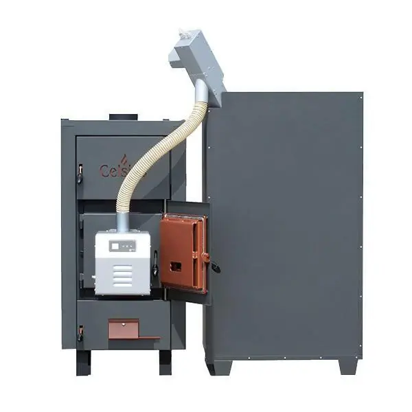 Celsius KAZÁN Combi 23-25 pellet készlettel 25kW Biztonságos fizetés