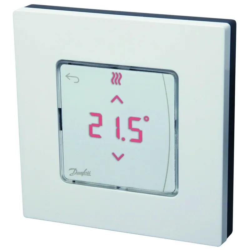 Kedvezményes ár Danfoss Icon szobatermosztát érintőkijelző, rádiófrekvenciás, falsíkra szerelhető