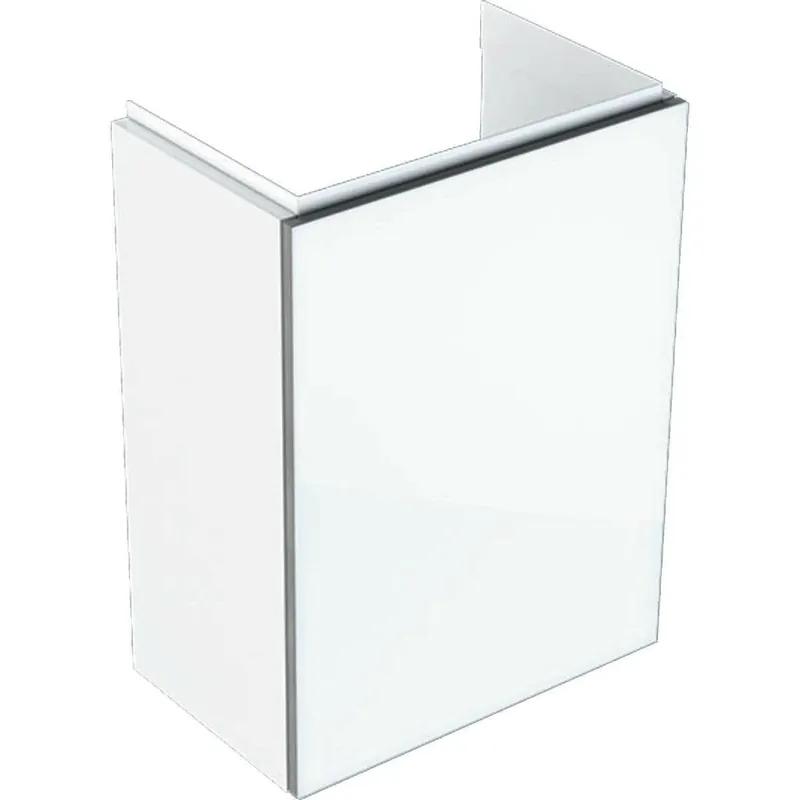 Olcsó Geberit Acanto alsó szekrény kézmosóhoz, 39,5x53,5x24,5cm magasfényű fehér