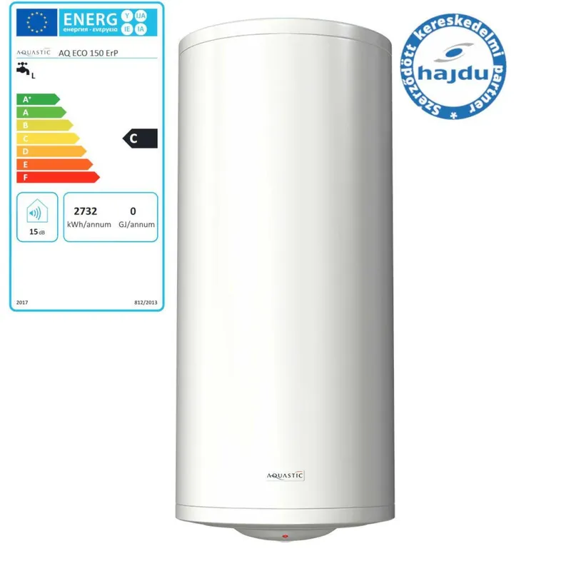 Hajdu Aquastic AQ ECO 150 Erp, függőleges forróvíztároló, 150 literes Azonnal elérhető