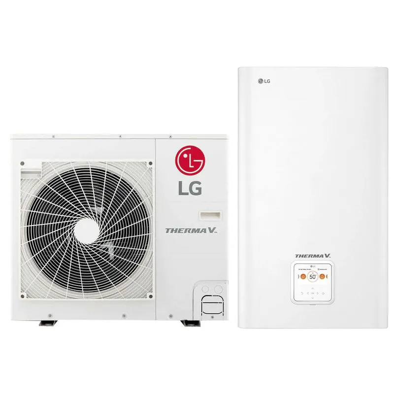 LG Therma-V - HN091MR.NK5 + HU071MR.U44 - osztott hőszivattyú 7,0 kW, 1 fázis (R32) Akció