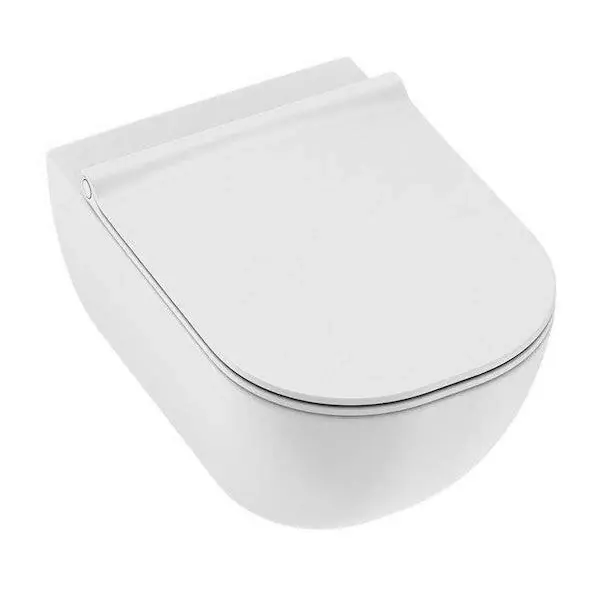 Árcsökkenés Jika Mio fali WC-csésze, mélyöblítésű, perem nélküli, Easy fit szerelőkészlettel, 53 cm
