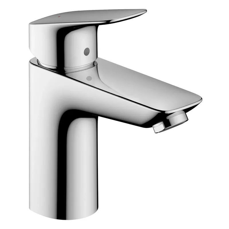 Hansgrohe Logis egykaros mosdócsaptelep 100 mm Push-Open lefolyóval (71107000) Szuper ajánlat